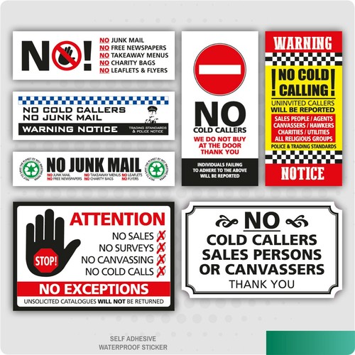 Cold callers canvassers - x,