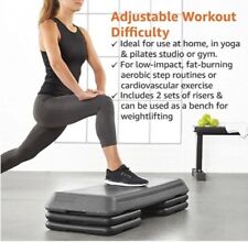 Studio Adjustable 3 Level Aerobic Stepper hit Amazon Fitness Step Platform