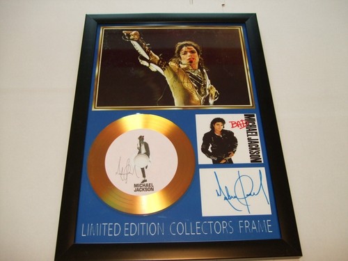 Michael jackson signed disc - michael,