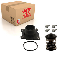 Thermostat Inc Housing Gaskets & Bolts Fits Mini BMW Cooper R55 LCI R Febi 44685