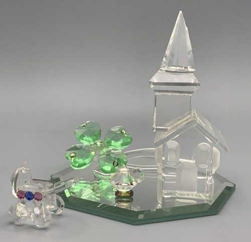 Glass crystal aladdin lamp - glass,