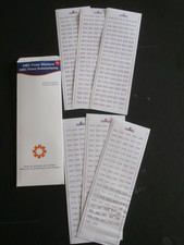 Pack of DMC Floss Stickers for