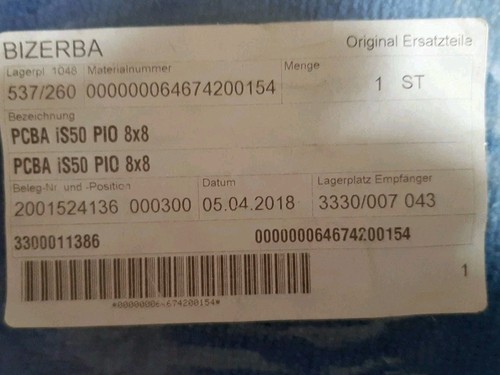 Bizerba 64674200154 circuit - 64674200154,