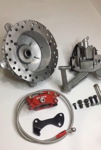 Complete rear disc brake - rear,