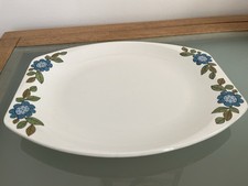 Vintage J &G Meakin Studio Topic pattern Serving Platter Dish