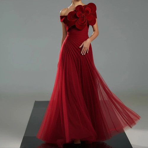 Hot pink off shoulder - hot,