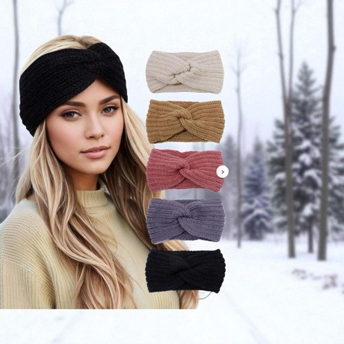 Womens warm knitted ribbed - warm,