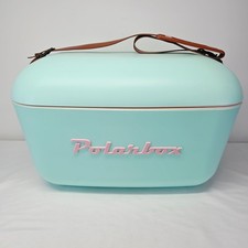 Retro Polarbox Green Cooler