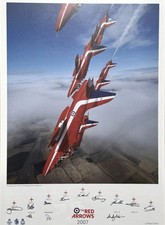 RED ARROWS LEGENDARY RAF TEAM