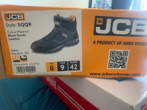 Jcb safety boots - boots, 8