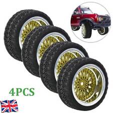 4PCS RC Car Wheels Upgrade Hot For 1:10  Models With Soft Rubber DRY Tyres Scale