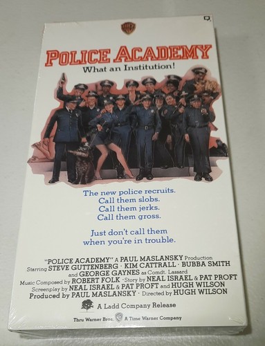 1984 police academy movie vhs - 1984,