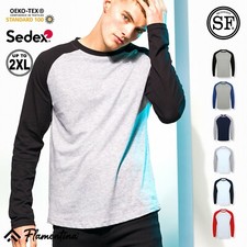 Mens Long Sleeve Baseball