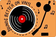 Small Metal Tin Sign: SOUNDS