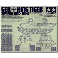 TAMIYA 35165 King Tiger Track