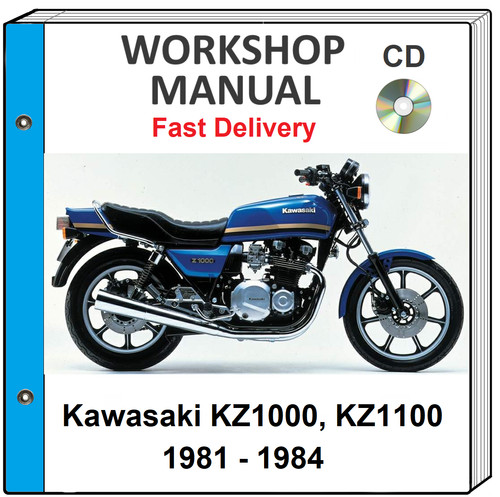 Kawasaki kz1000 kz1100 1981 - kz1000,