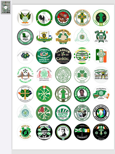 Football soccer fans - soccer/fans, pin