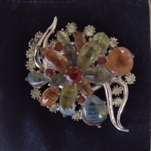 Vintage statement brooch - vintage,