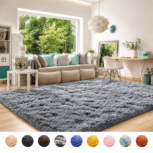 Shaggy rug soft thick - shaggy,