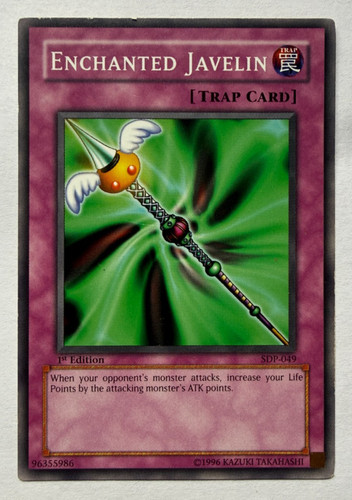 Yugioh enchanted javelin - yugioh,