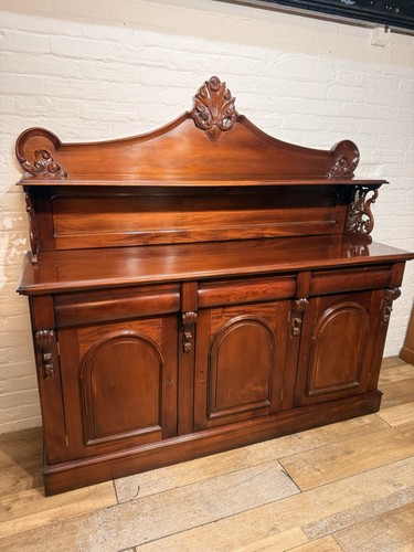Mahogany sideboard chiffonier - sideboard,