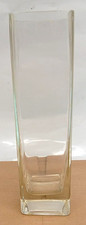 Tall clear glass flower vase - tall,