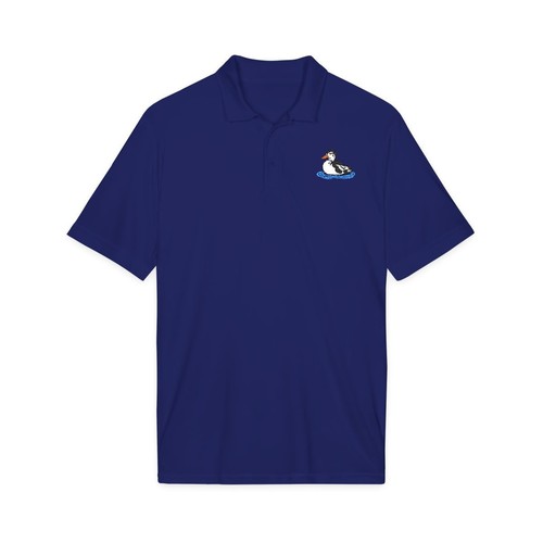 Magpie call duck - call, embroidered