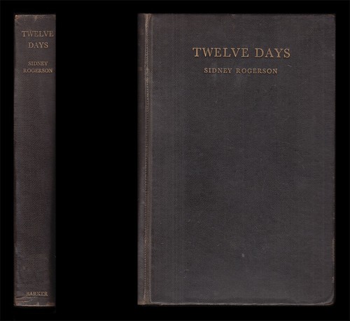 Rogerson twelve days somme - rogerson,
