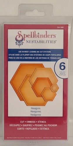 Spellbinders hexagons 368 - spellbinders, s4-368