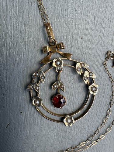 Antique style 9ct - antique, seed