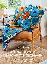 Hayfield Bonus At home with Margaret Holzmann book - 10 knitted blankets