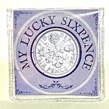 Lucky Sixpence Wedding Birthday Christening Any Gift Keepsake