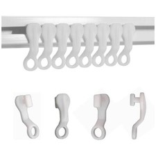 Pack of 50/100 Plastic Curtain