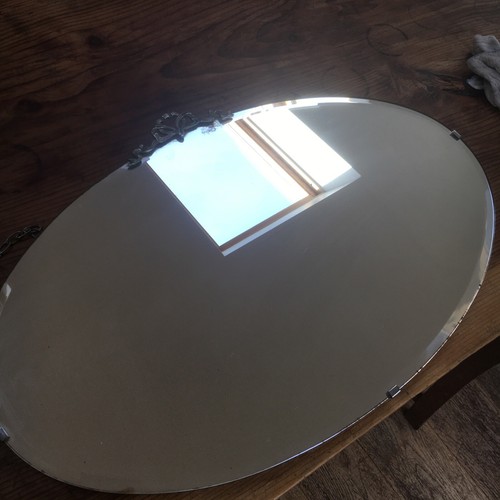 Vintage oval frameless - vintage,
