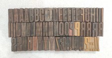 Vintage Alphabet Letterpress