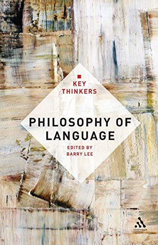 Philosophy language the - of, language: