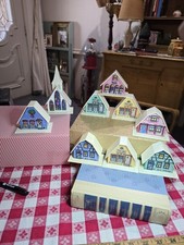 Vintage Alpine Village Plastic