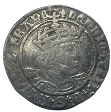 Tudor henry viii groat - tudor,,