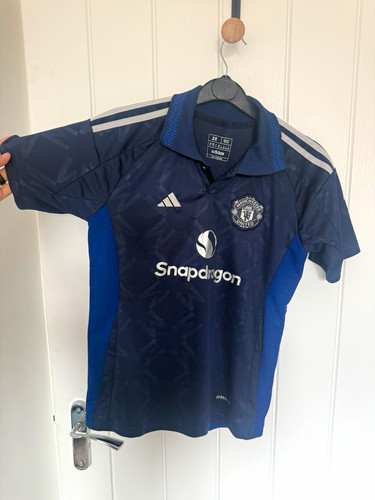 Manchester united away - away, blue-