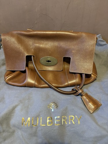 Mulberry bayswater handbag - bayswater, oak