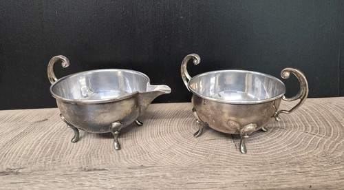 Vintage silver plated cream - vintage,