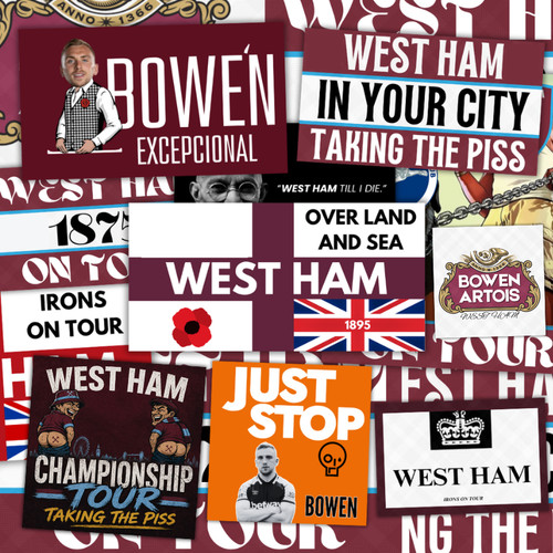 West ham inspired fan - west,