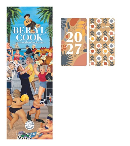 Beryl cook slim calendar 2027 - beryl,
