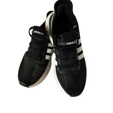 Adidas U_Path Run Unisex Sneakers Black/White Size 5 Athletic Shoes old school