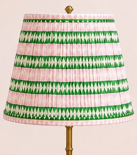 Pink green light shade - green,