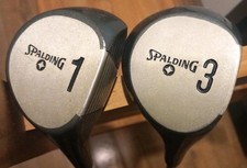 Spalding Driver 1 And 3 Wood