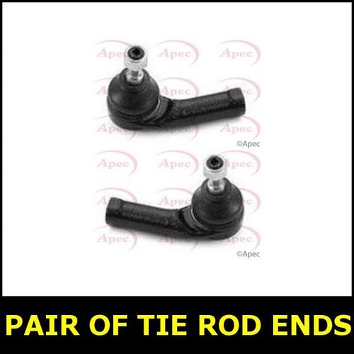 Pair tie track rod - track,