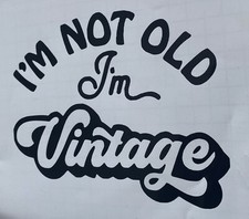 1x Not Old Vintage Vinyl