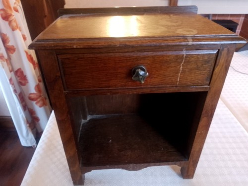 Lovely antique bedside cabinet - antique,