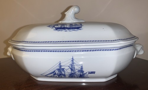 Spode trade winds - winds, blue